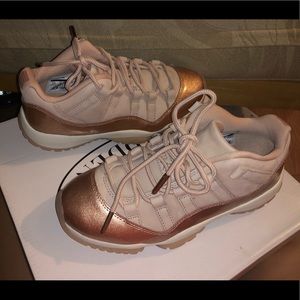 Jordan 11 Retro Low Rose Gold women’s size 5.5